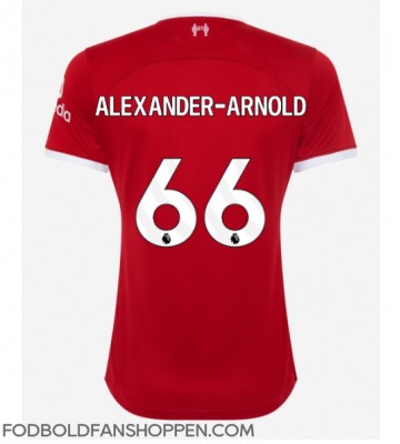 Liverpool Alexander-Arnold #66 Hjemmebanetrøje Dame 2023-24 Kortærmet